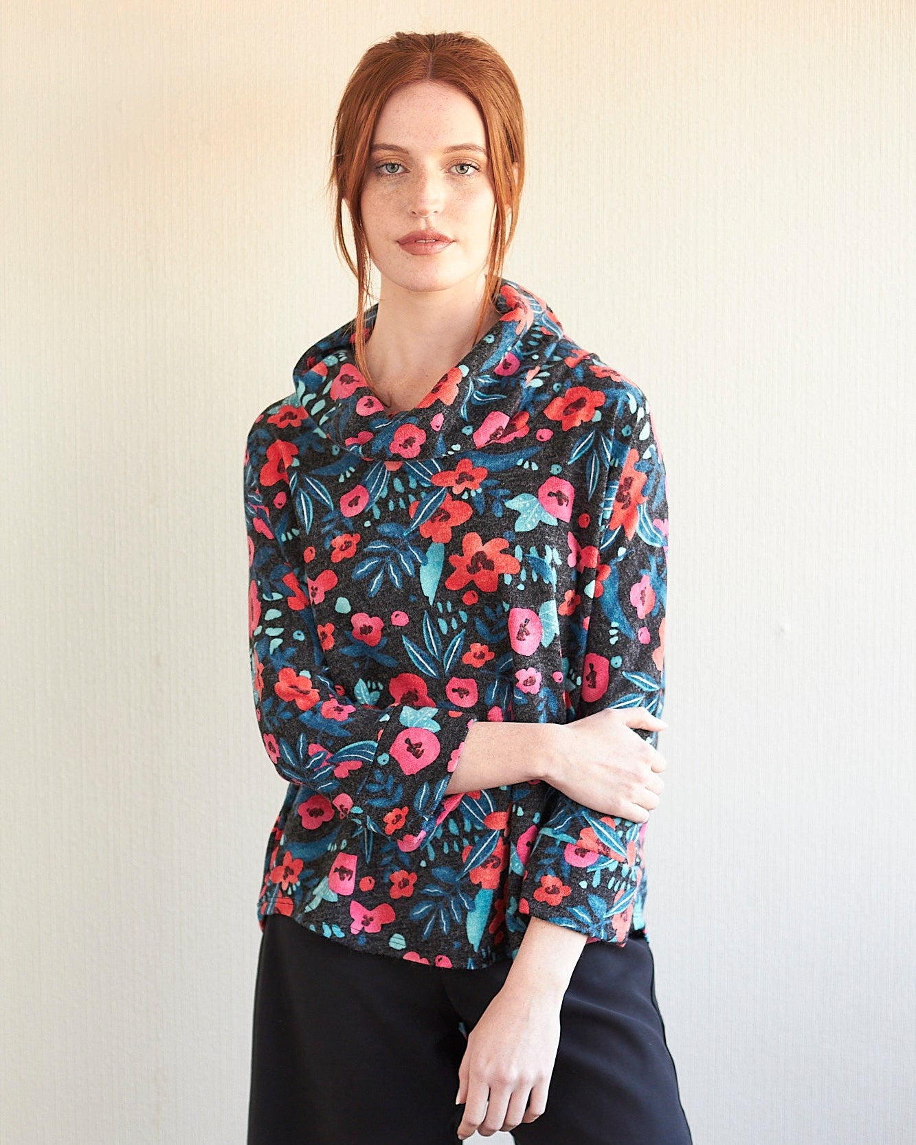 Polera Anita flores