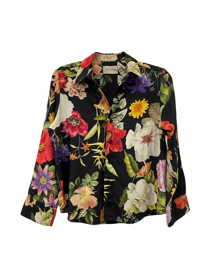 Blusa Olga flores
