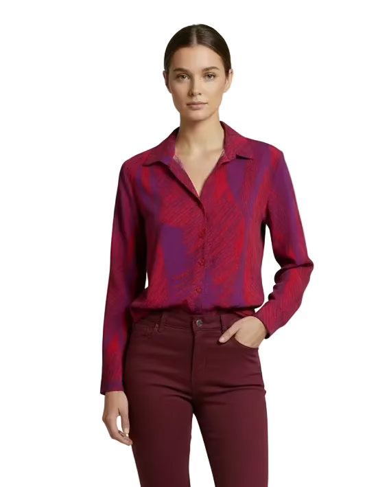Blusa Olga hojas