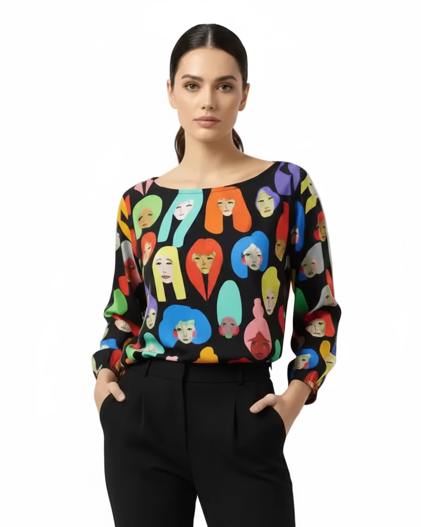 Blusa Ana María caritas
