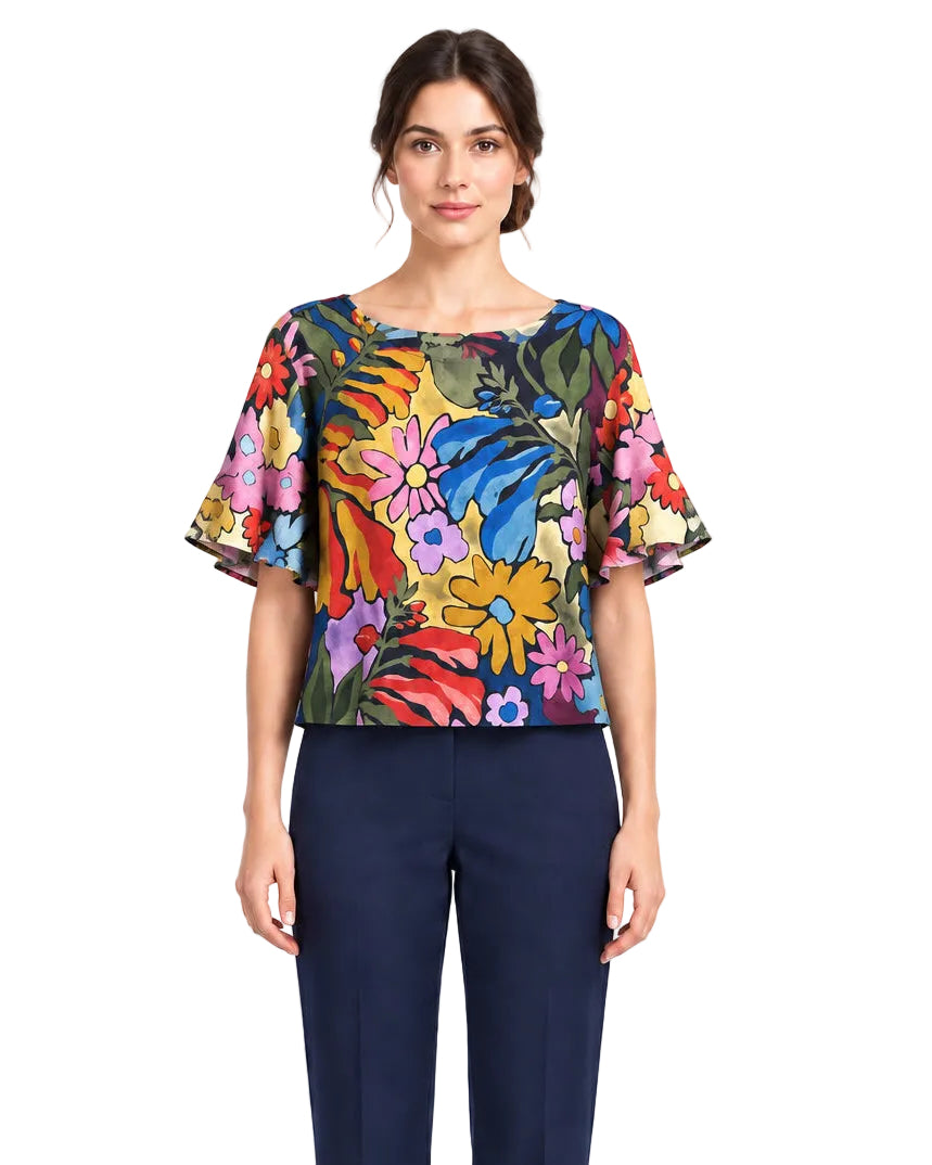 Blusa Pilar arte