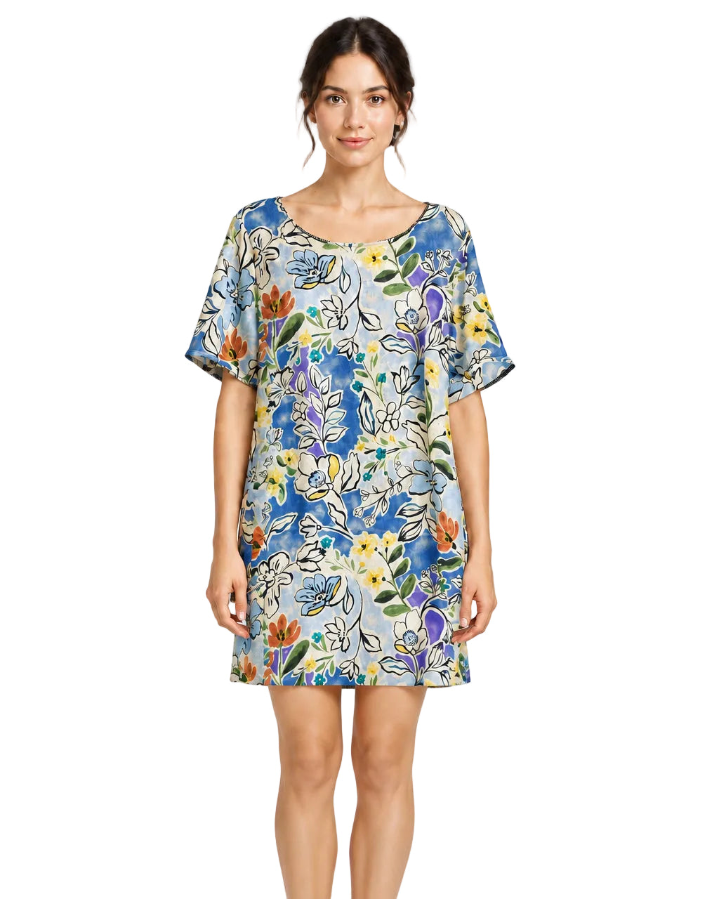 Vestido Pilar flores