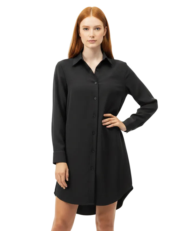Vestido Blusa boyfriend Elena negra