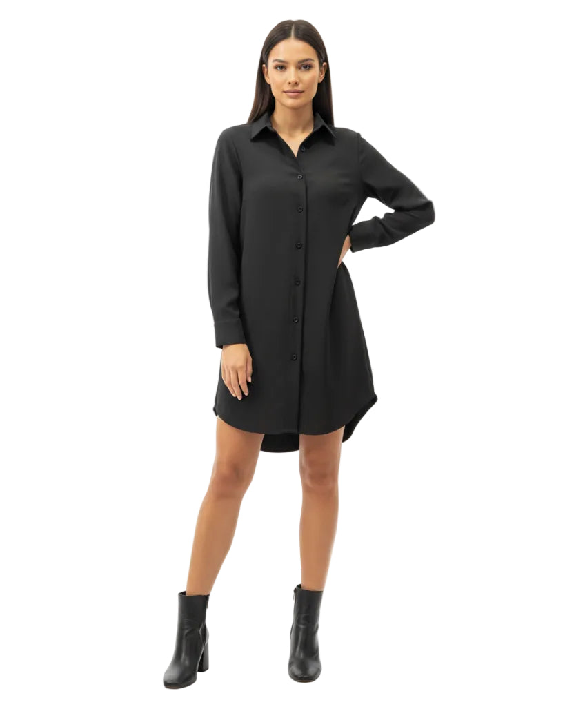 Vestido Blusa boyfriend Elena negra