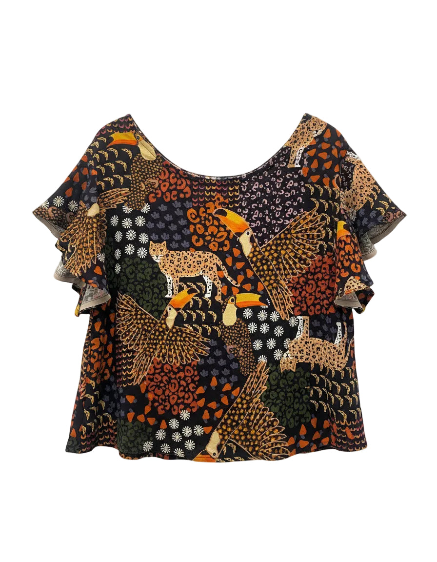 Blusa Alberta tucán