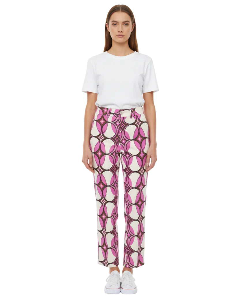 Pantalón Rita geometrico