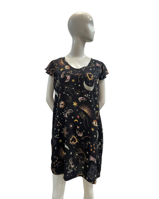 Vestido Elena cósmico