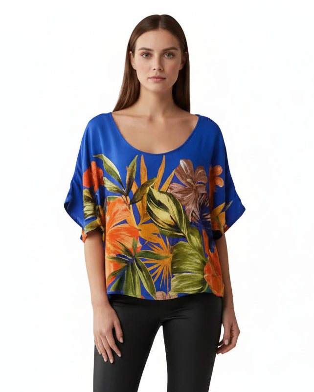 Blusa Ana flores