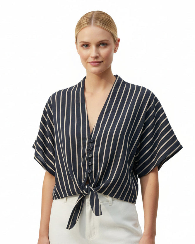 Guayabera Mila rayitas