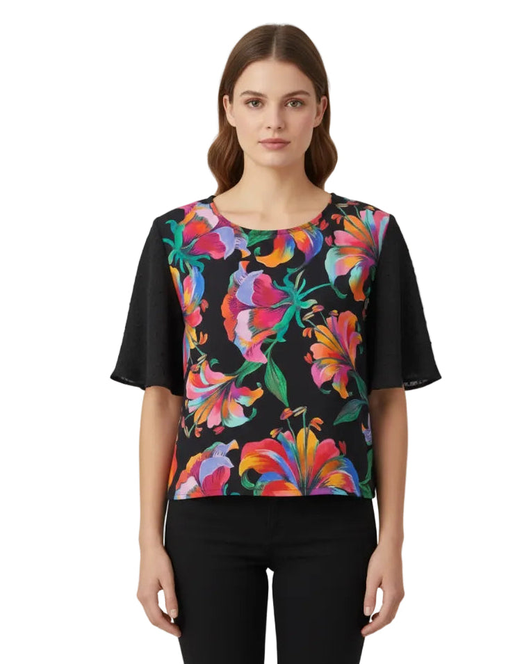 Blusa Pilar copihue