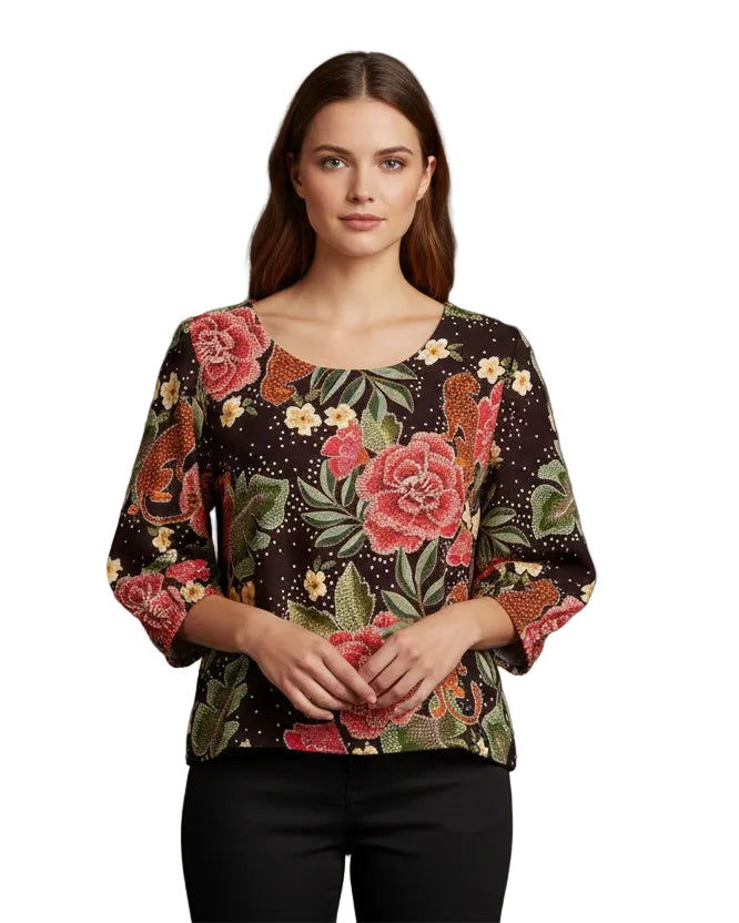 Blusa Mika flores
