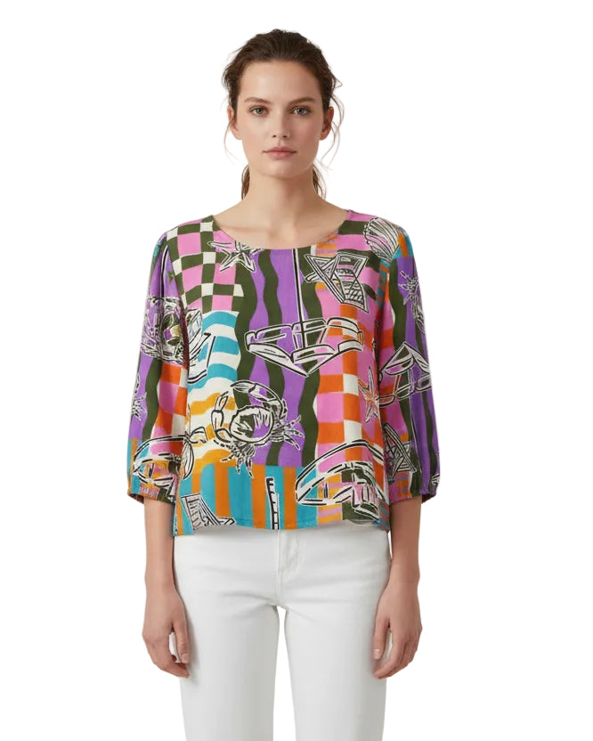 Blusa Mika playa