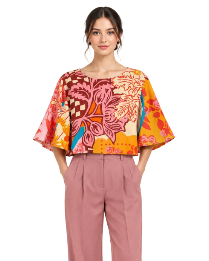 Blusa Pilar floral