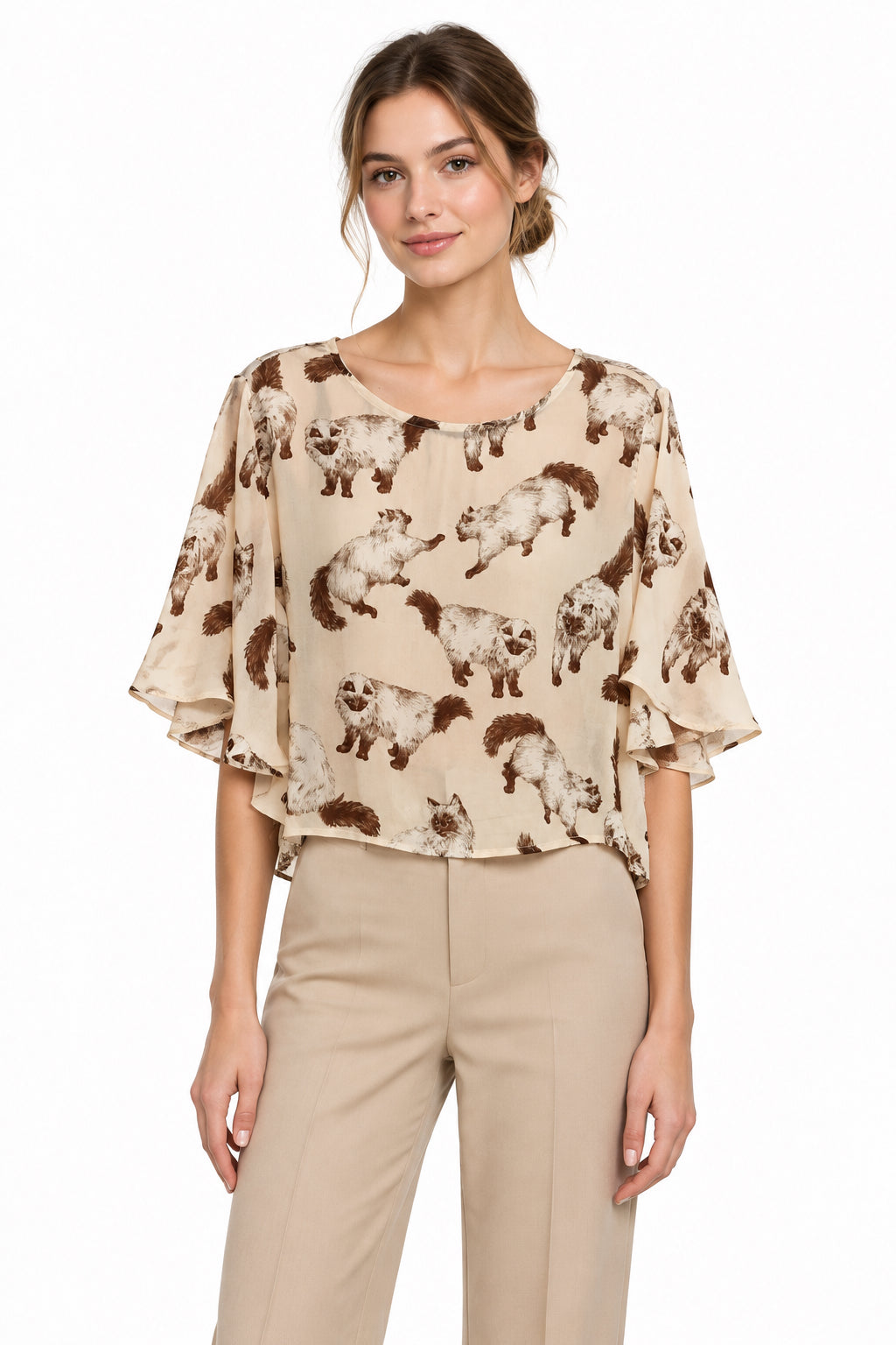 Blusa Pilar Gatos