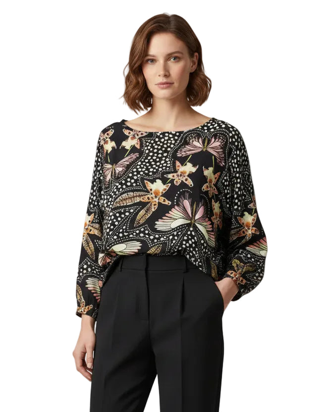 Blusa Ana Maria libelula