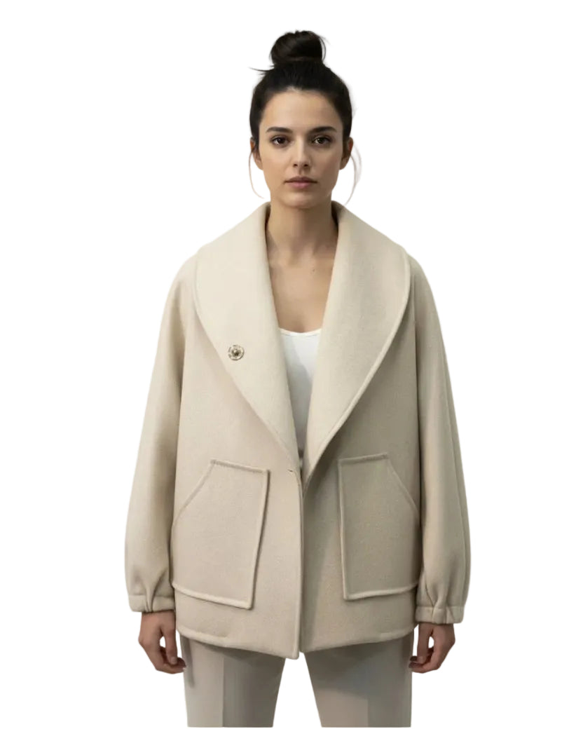 Chaqueta Meme blanco invierno