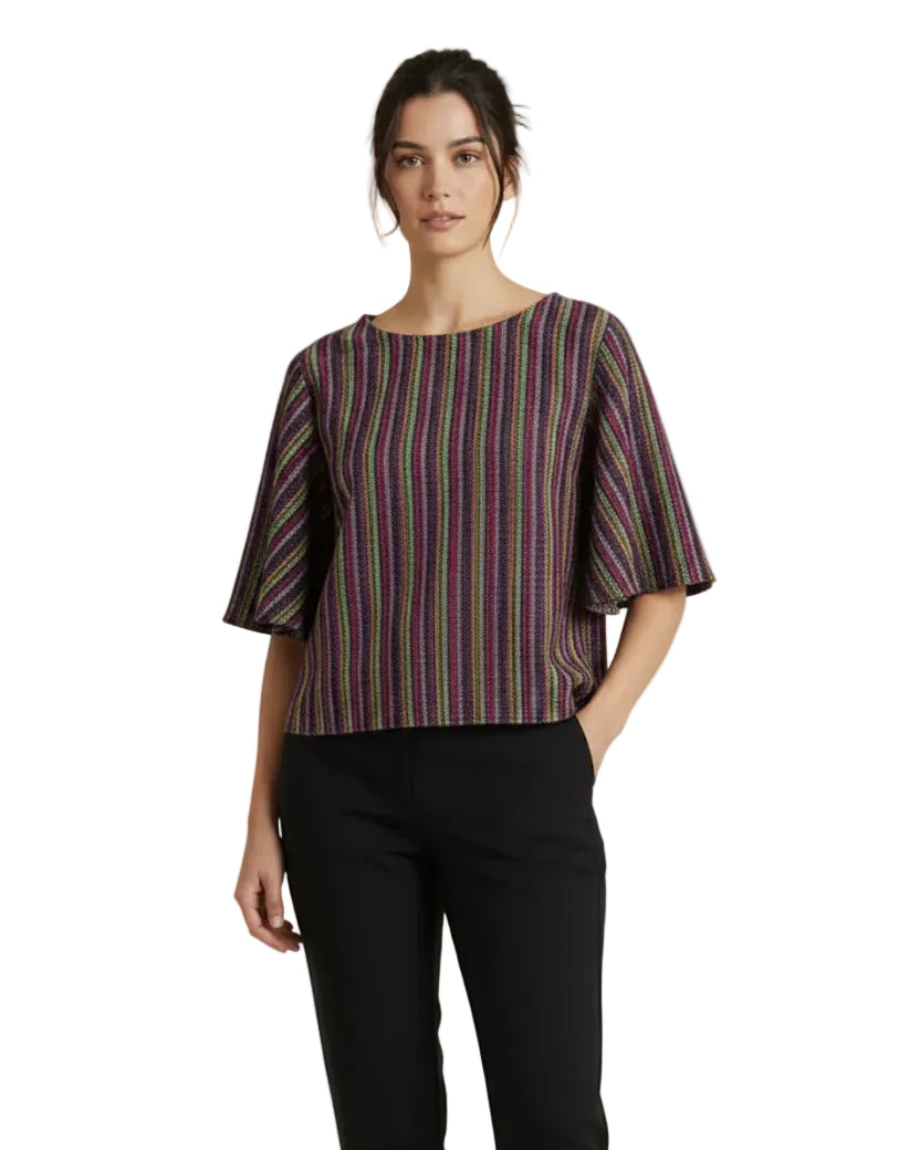 Blusa Pilar rayitas