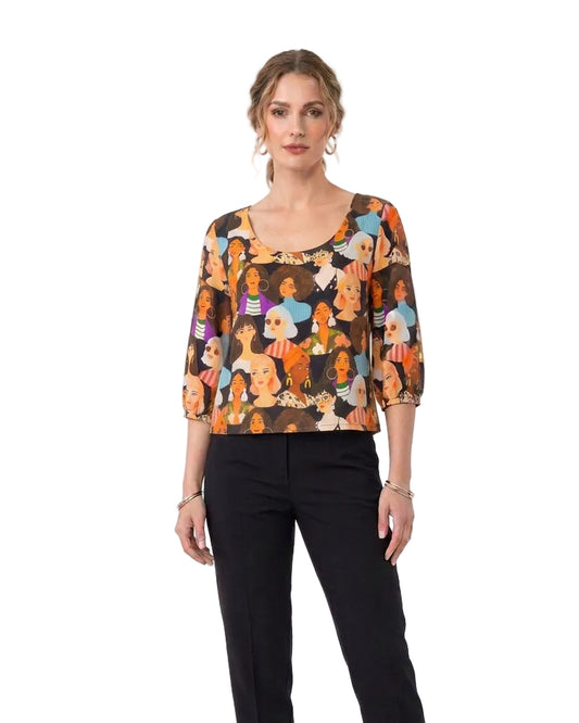 Blusa Mika caritas
