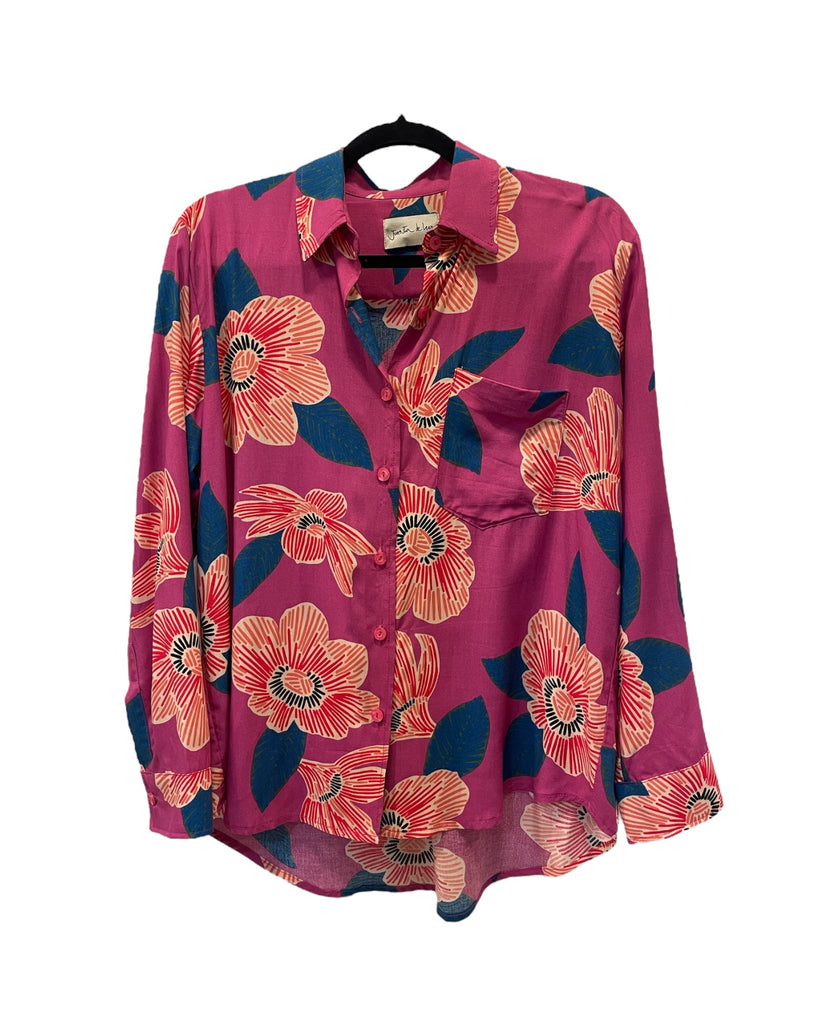 Blusa Vicenta rosa