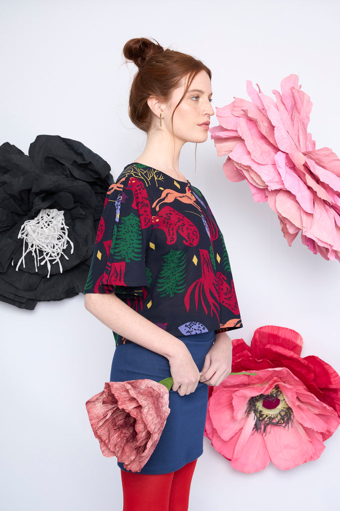 Blusa Pilar conejo