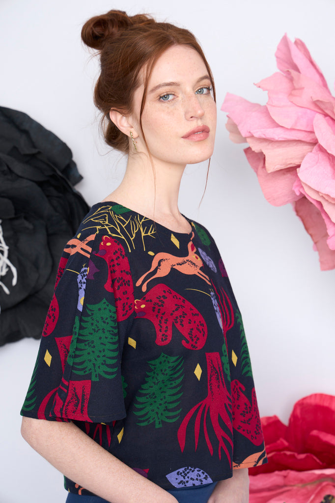 Blusa Pilar conejo