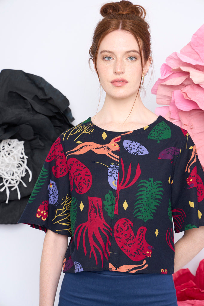 Blusa Pilar conejo