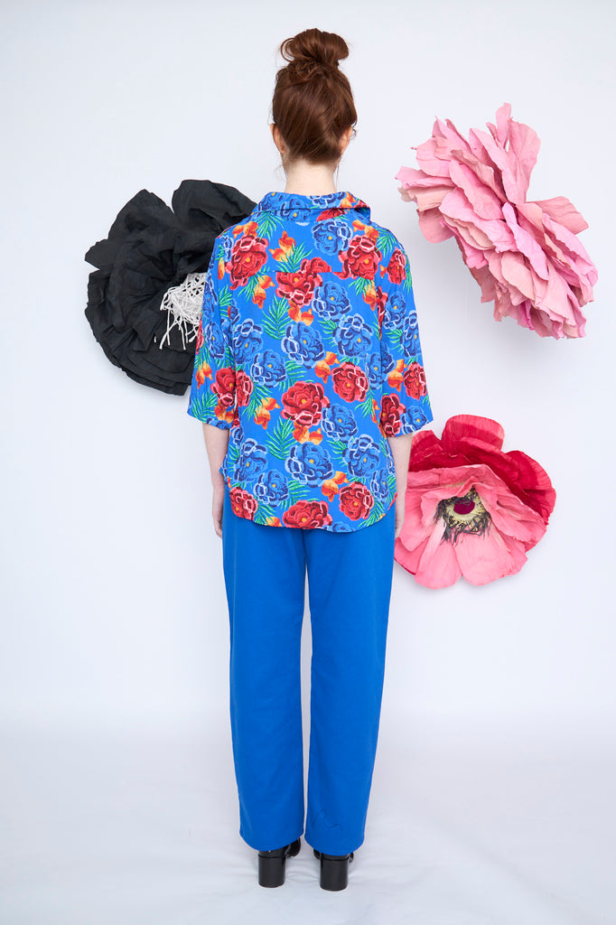 Guayabera Caba flores