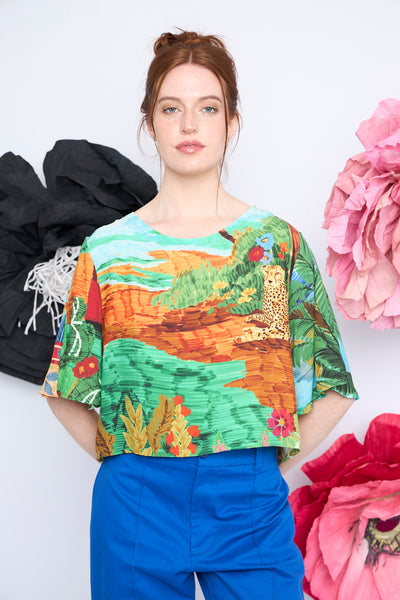 Blusa Pilar leopardo