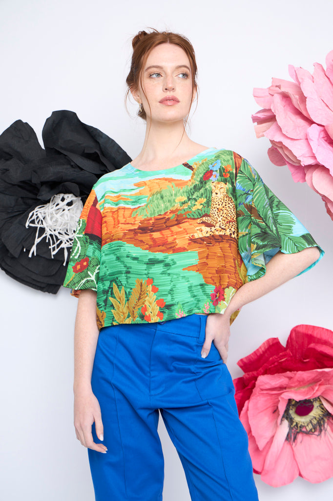 Blusa Pilar leopardo