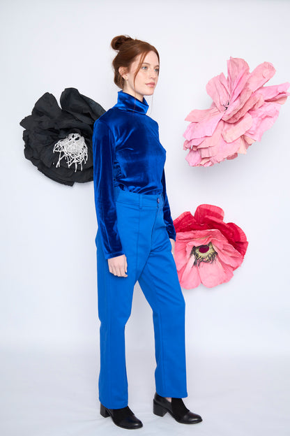 Beatle Bruna azul eléctrico