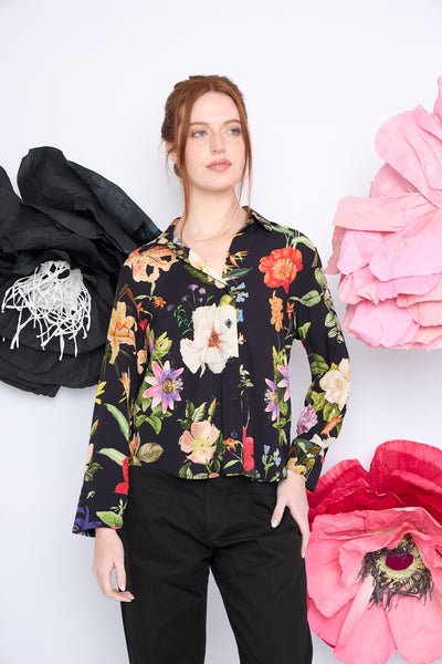 Blusa Olga flores