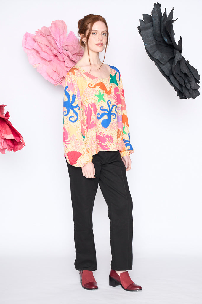 Blusa Mika marina