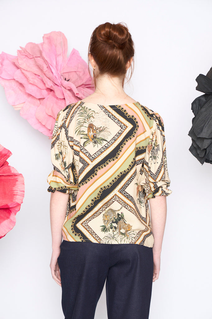 Blusa Mika salvaje