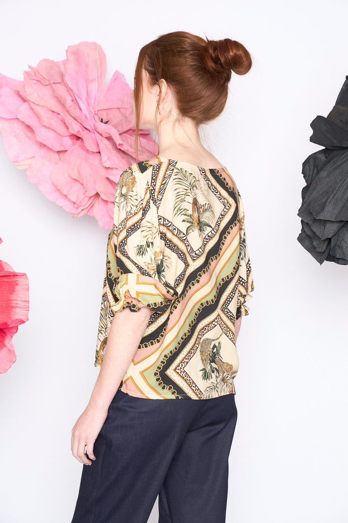 Blusa Mika salvaje