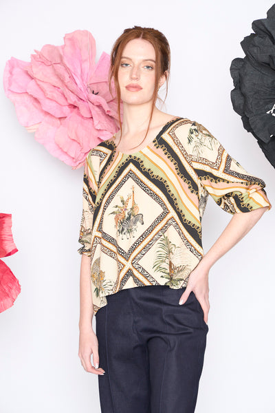Blusa Mika salvaje