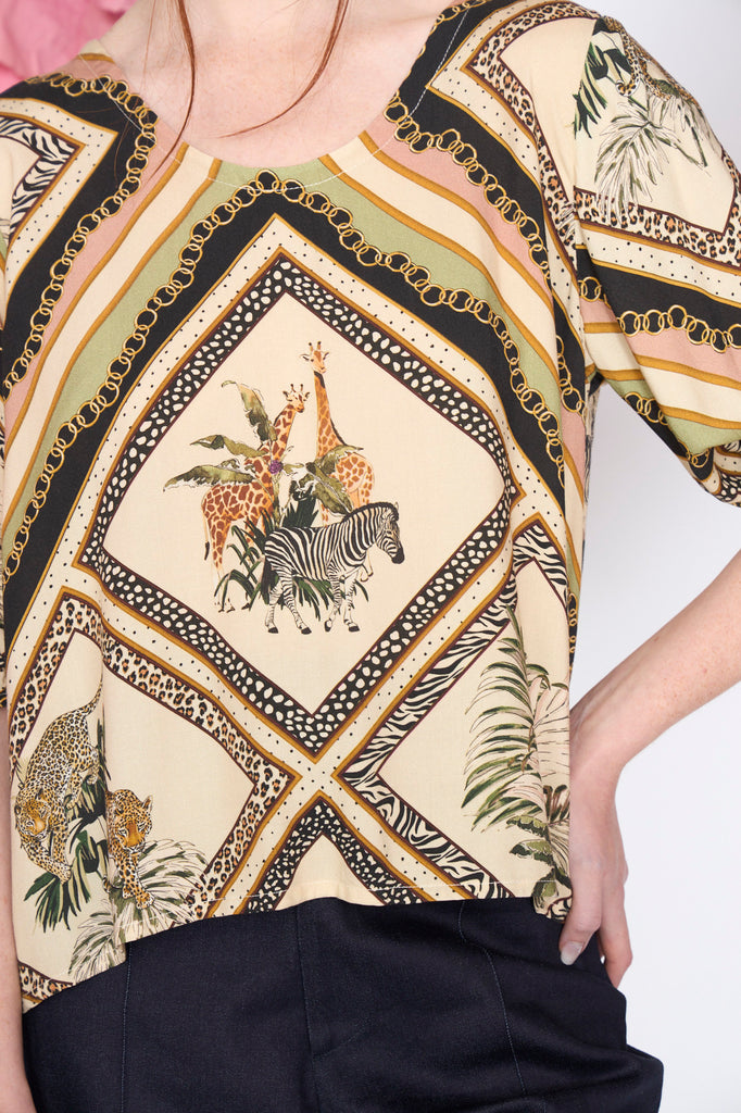 Blusa Mika salvaje