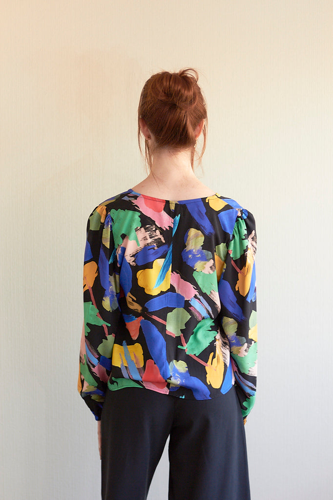 Blusa Mika pinceladas