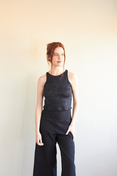 Crop top Amanda brillos
