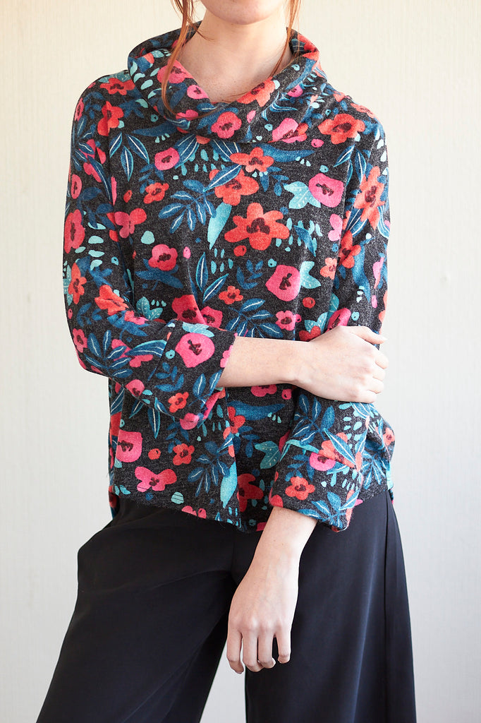 Polera Anita flores