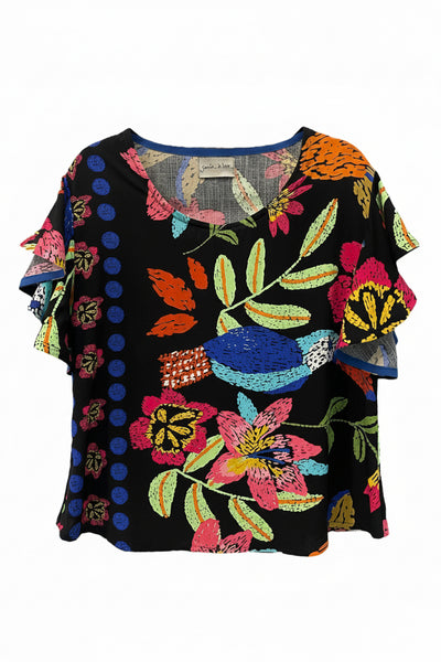 Blusa Alberta tucán