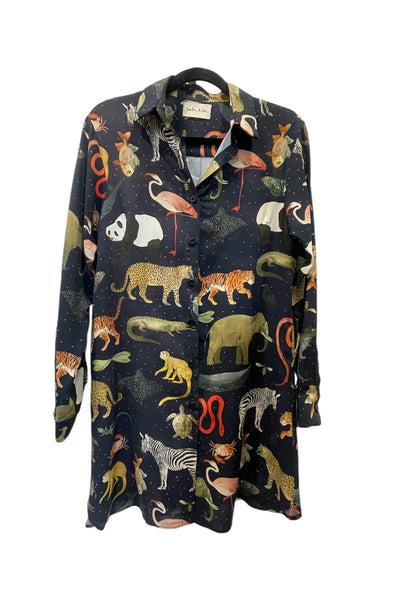 Blusa boyfriend animales