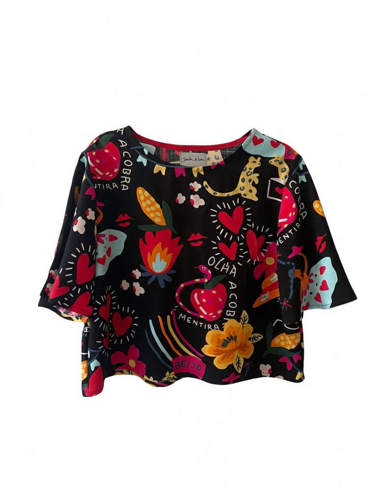 Blusa Pilar manzana