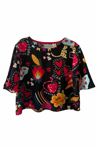 Blusa Pilar manzana