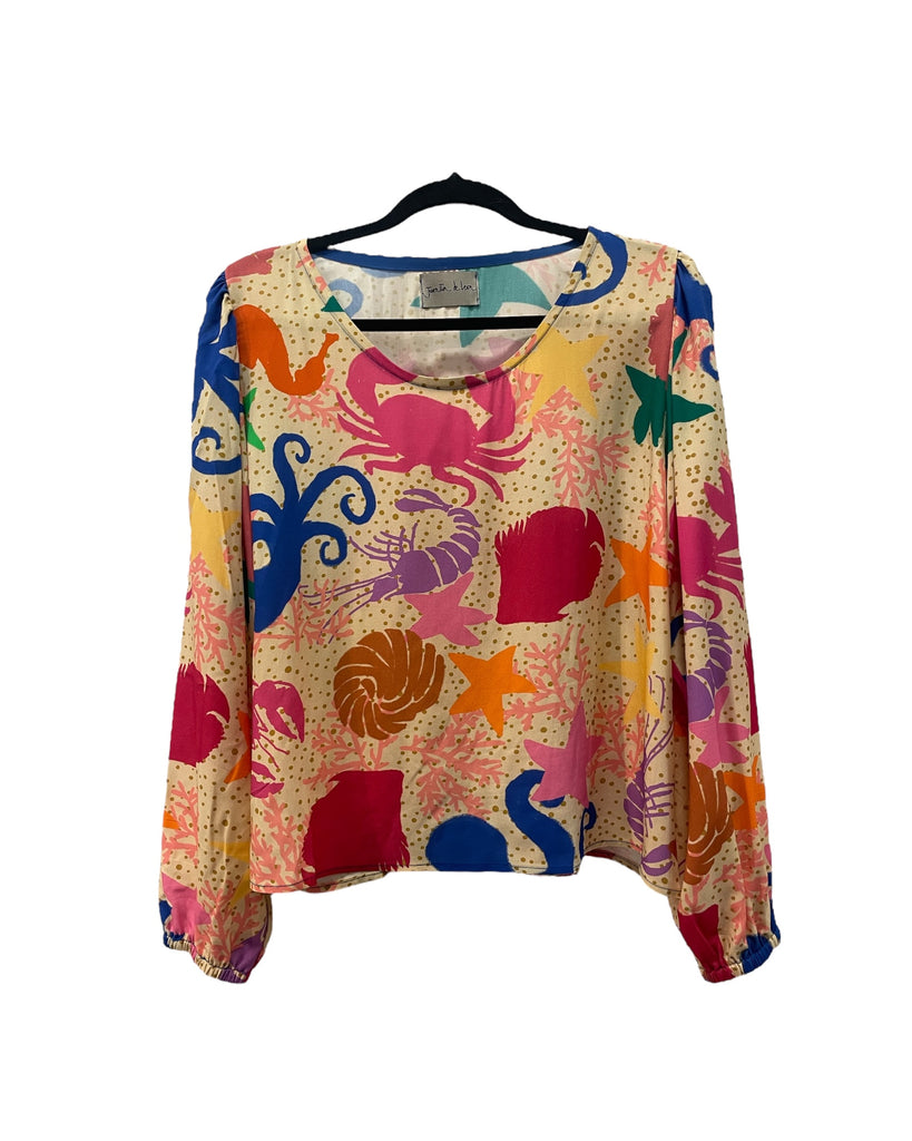 Blusa Mika marina