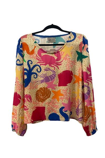 Blusa Mika marina