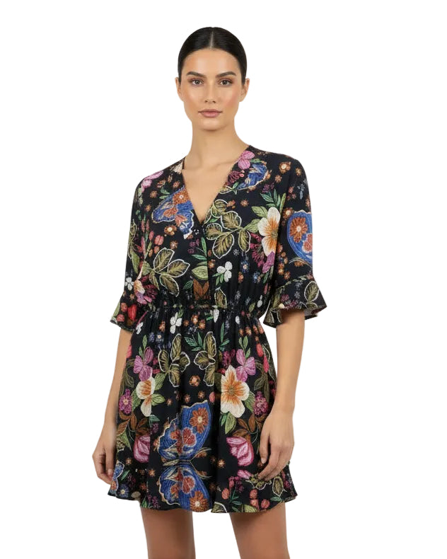 Vestido Cruzita floral