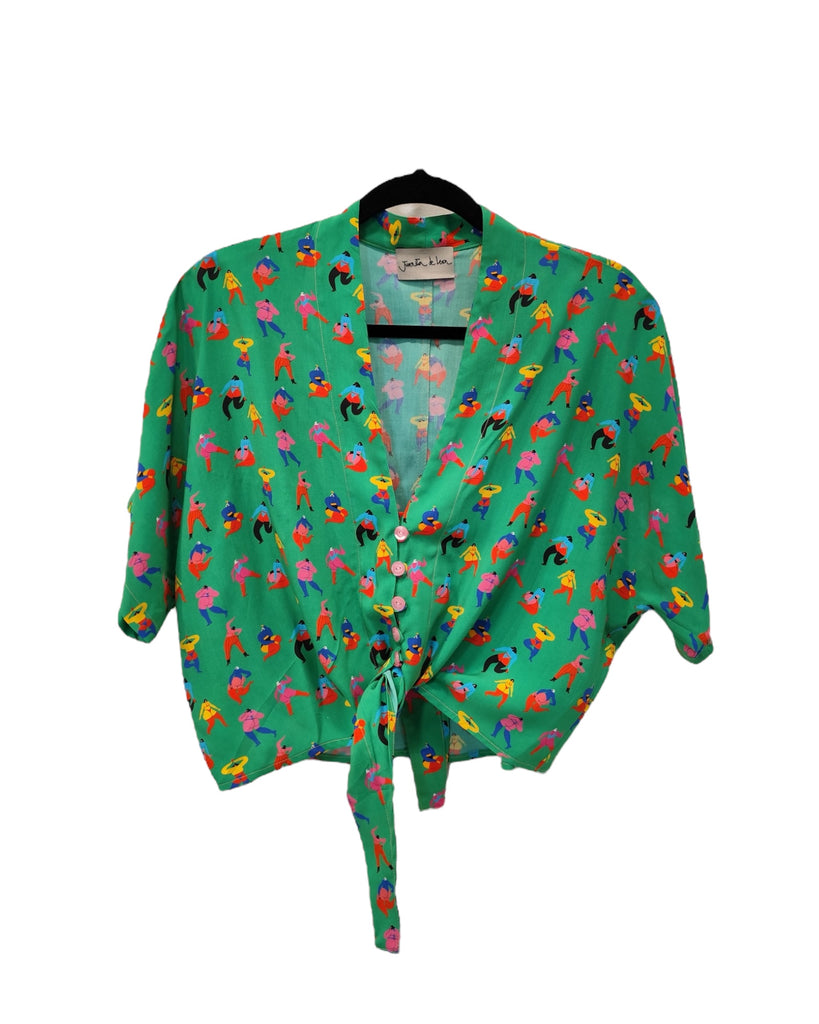 Guayabera Mila verde