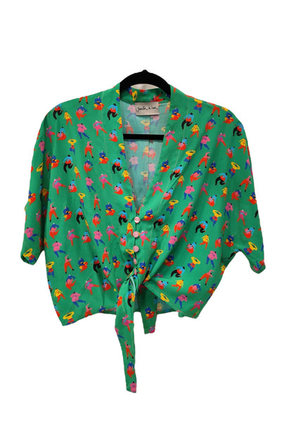Guayabera Mila verde