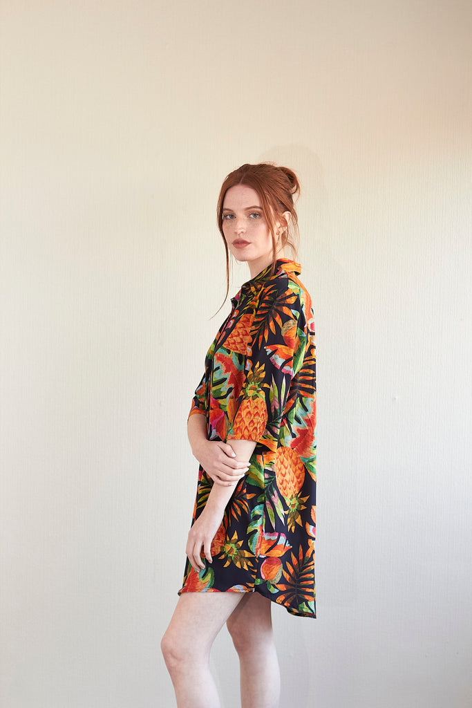 Vestido Caba piña
