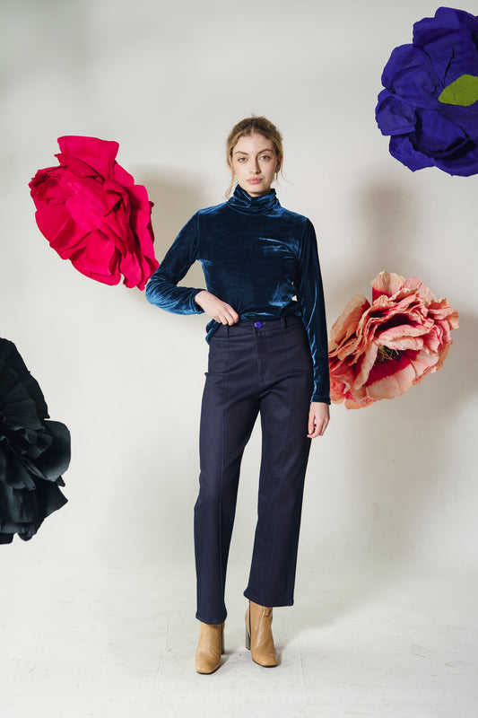 Beatle Bruna Verde Petróleo